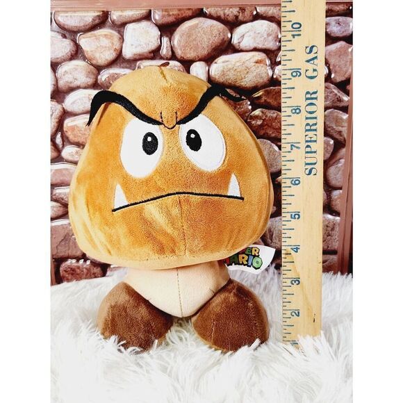 Super Mario Bros 9 Inch Villains Plush- Goomba #B2 - Picture 5 of 6
